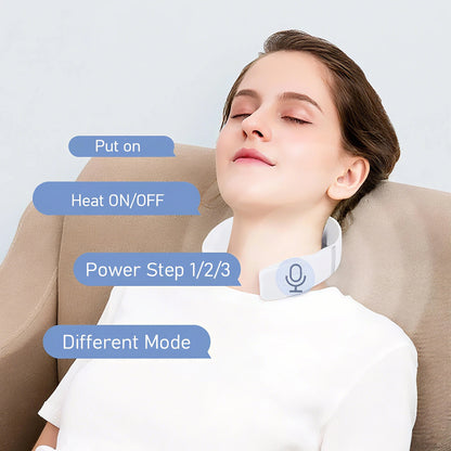 Smart Neck Massager – Deep Tissue Relief Anywhere, Anytime