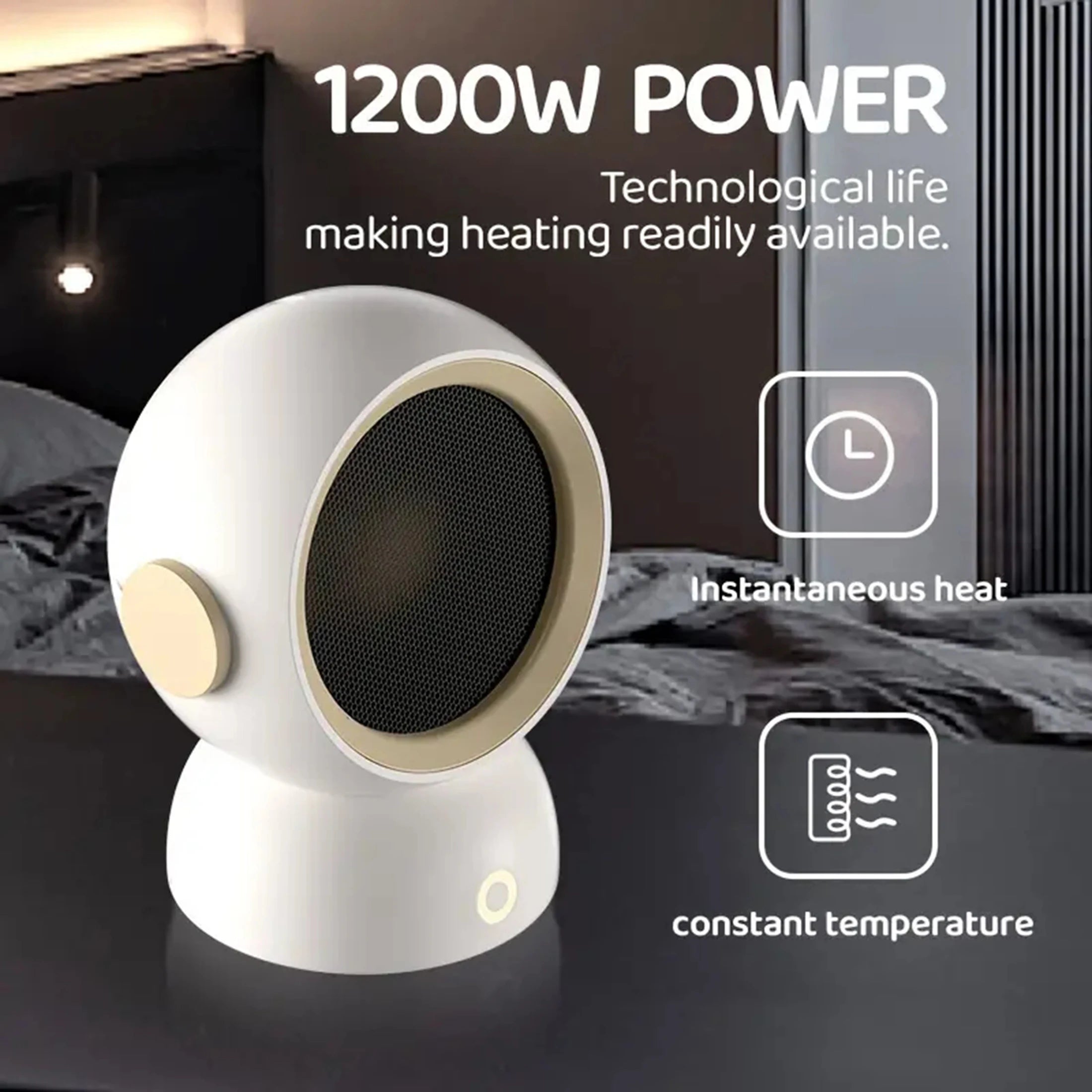 1200W Portable Mini Space Heater
